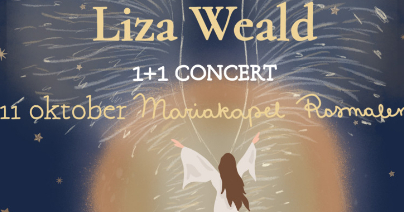 Liza Weald presenteert: 1+1 concert in Mariakapel Coudewater