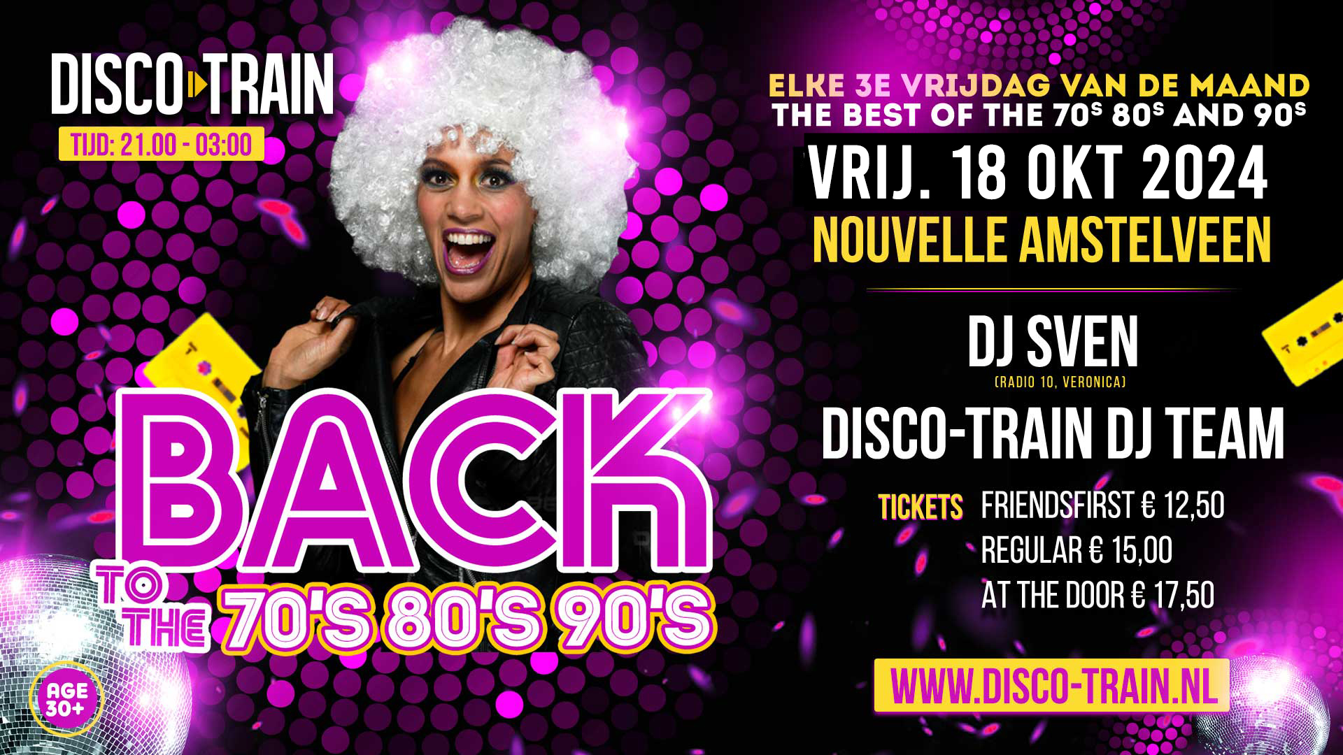 Back To The 70s 80s & 90s - Amstelveen