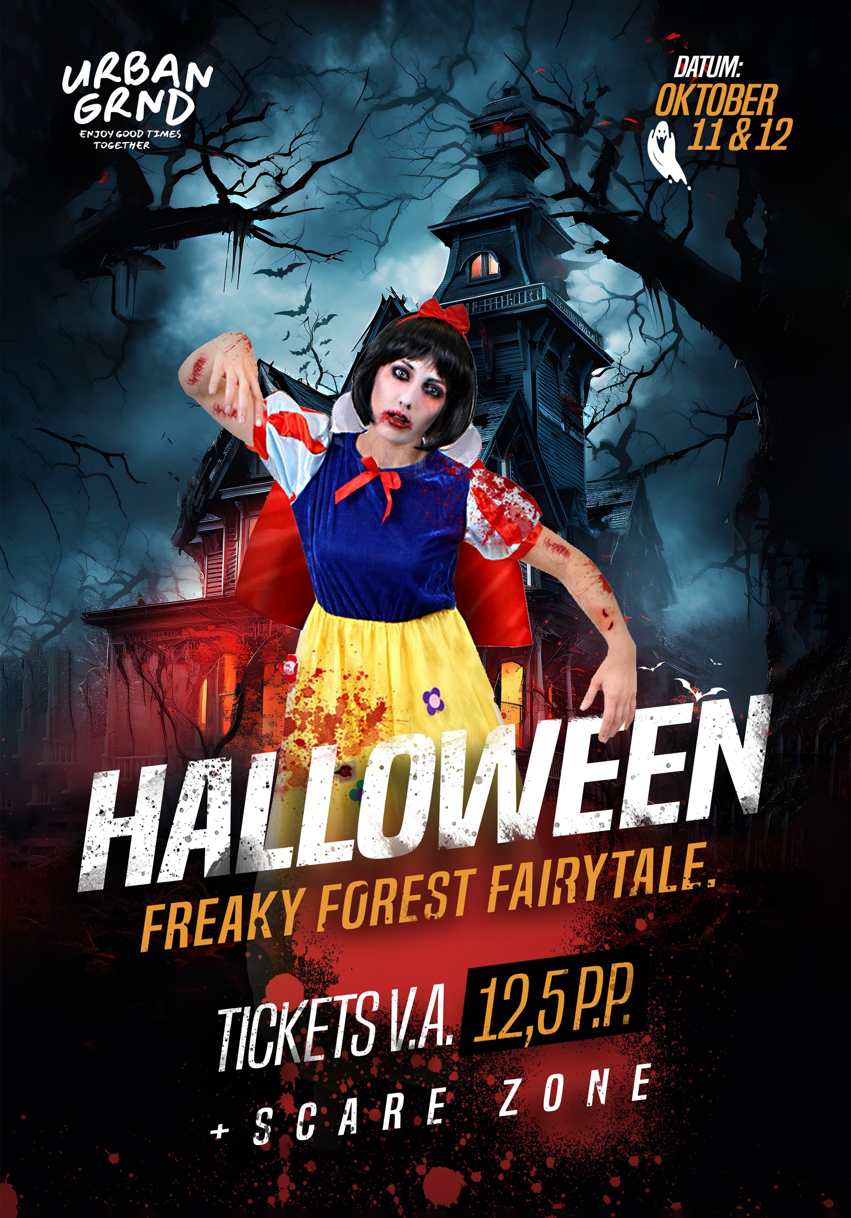 Halloween bij Urban GRND