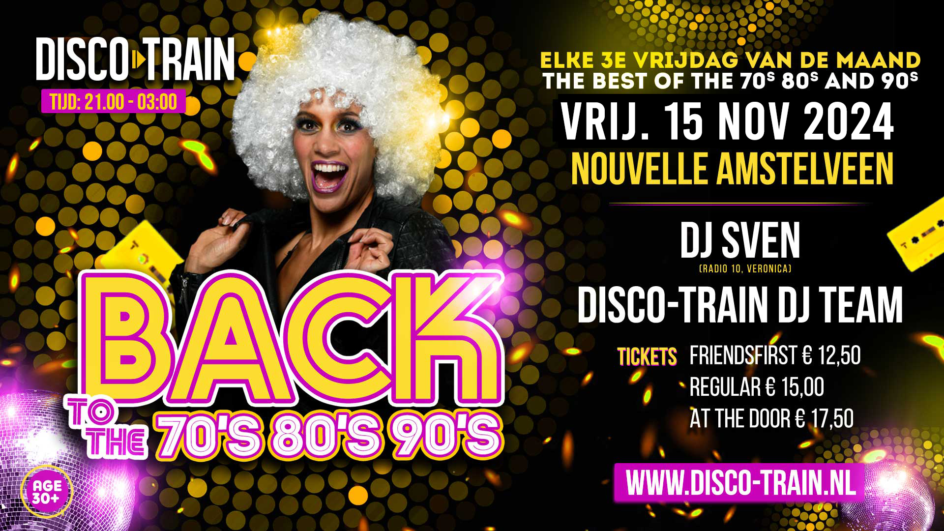 Back To The 70s 80s & 90s - Amstelveen