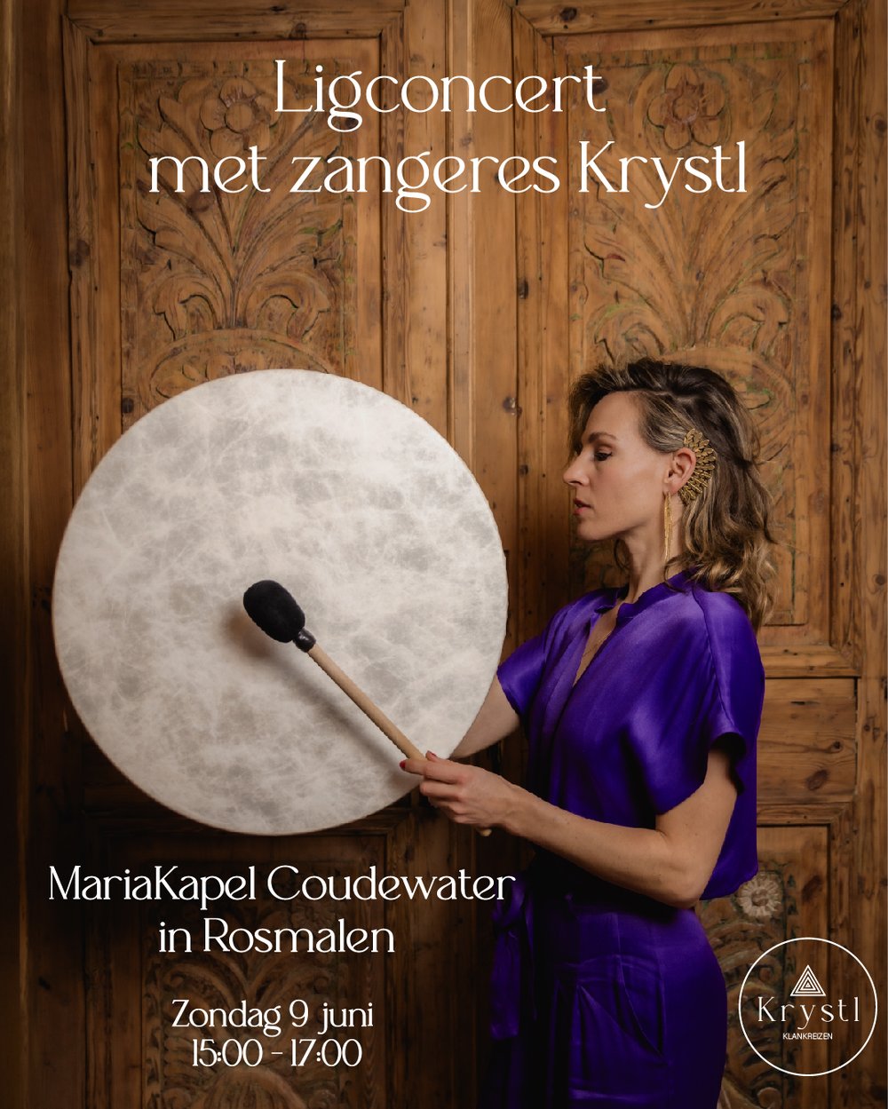 Ligconcert met zangeres Krystl