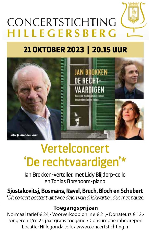 Vertelconcert "De rechtvaardigen"