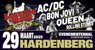 LEGENDS of ROCK Tribute Festival 29/03/25 Hardenberg