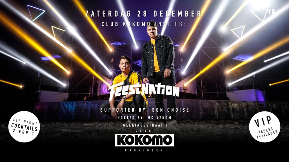 Club Kokomo Invites: Feestnation