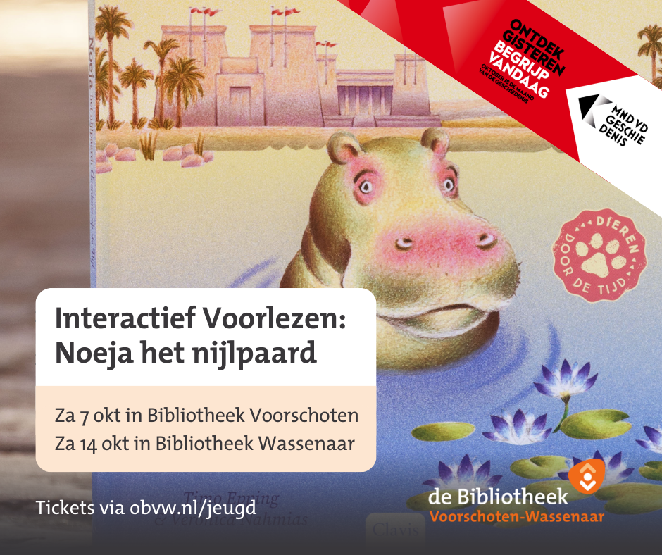 Interactief Voorlezen: Noeja het Nijlpaard