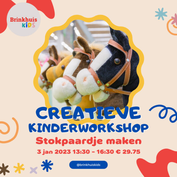 Kinderworkshop Laren - Stokpaardje maken