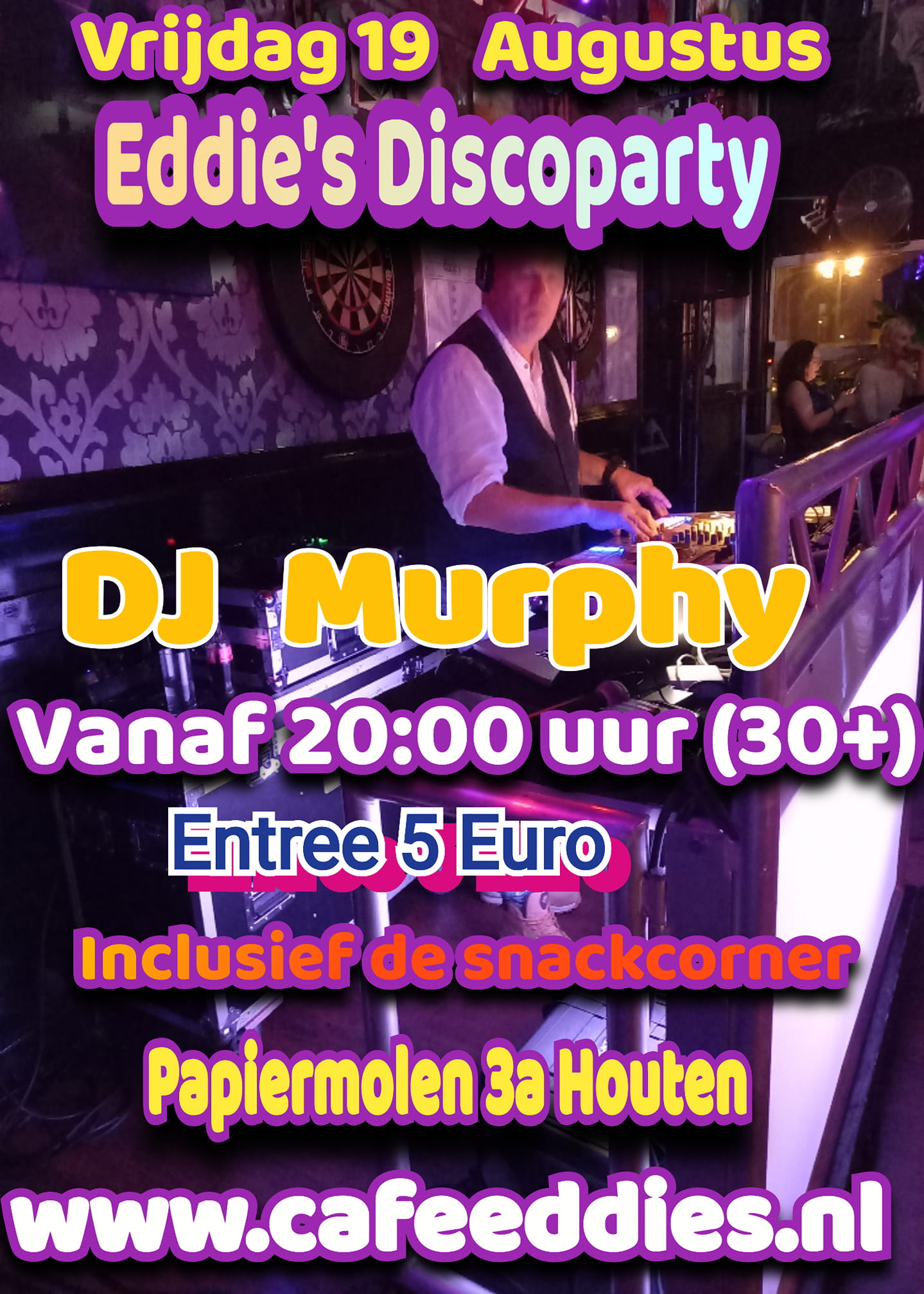 Eddie's Discoparty met DJ Murphy