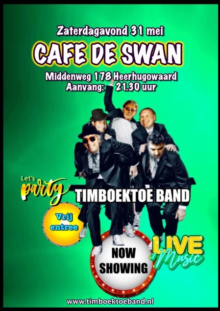 Timboektoeband LIVE in Café de Zwan