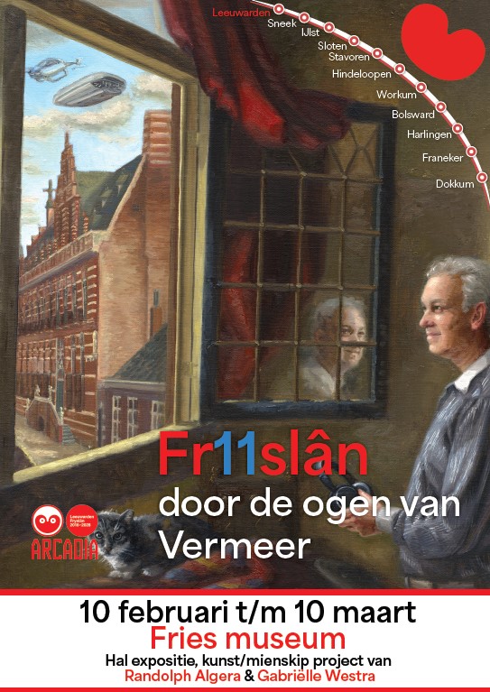 Fr11slân door de ogen van Vermeer - Algera & Westra